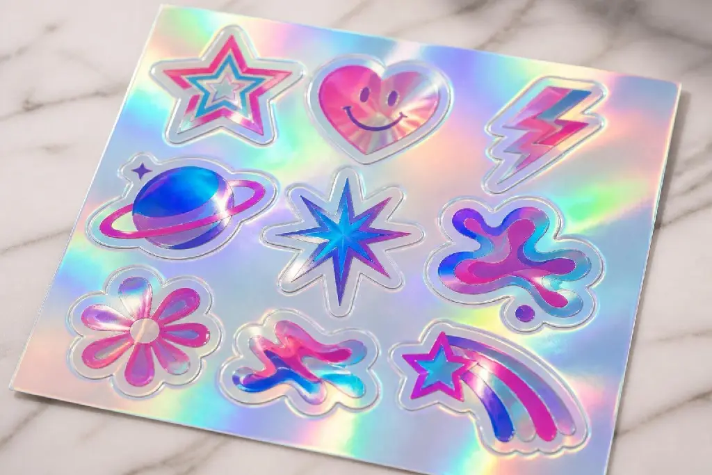 AI Generated Stickers tornasol con otro motivo