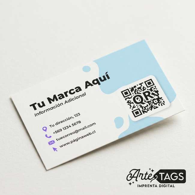 Tarjeta De Presentación Premium (Una Cara, Couche 300gr, Sin Polilaminado, Cuadradas, 100 unidades)